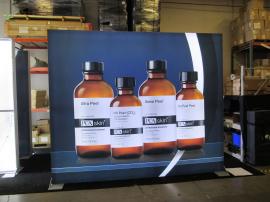 RENTAL: (4) RE-2087 Double-Sided Lightboxes with SEG Backlit Fabric Graphics -- Image 4