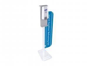RECD-906 Hand Sanitizer Stand w/ Graphic